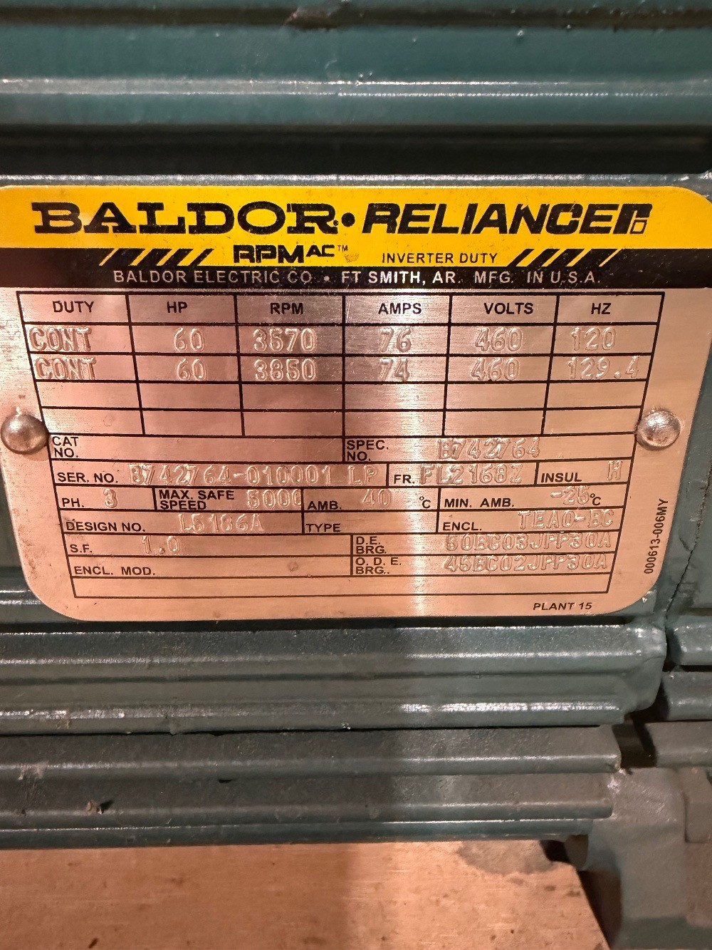 Baldor 1058845 thumbnail 3