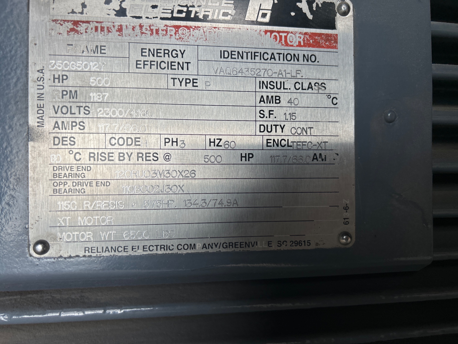 Reliance VAQ6435270-A1-LF thumbnail 2