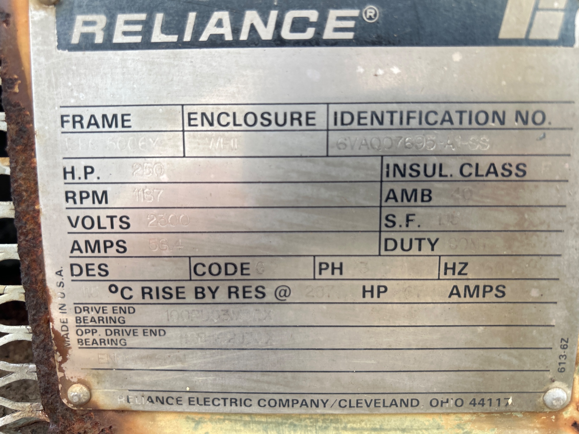 6VAQ007695-A1-SS inventory photo