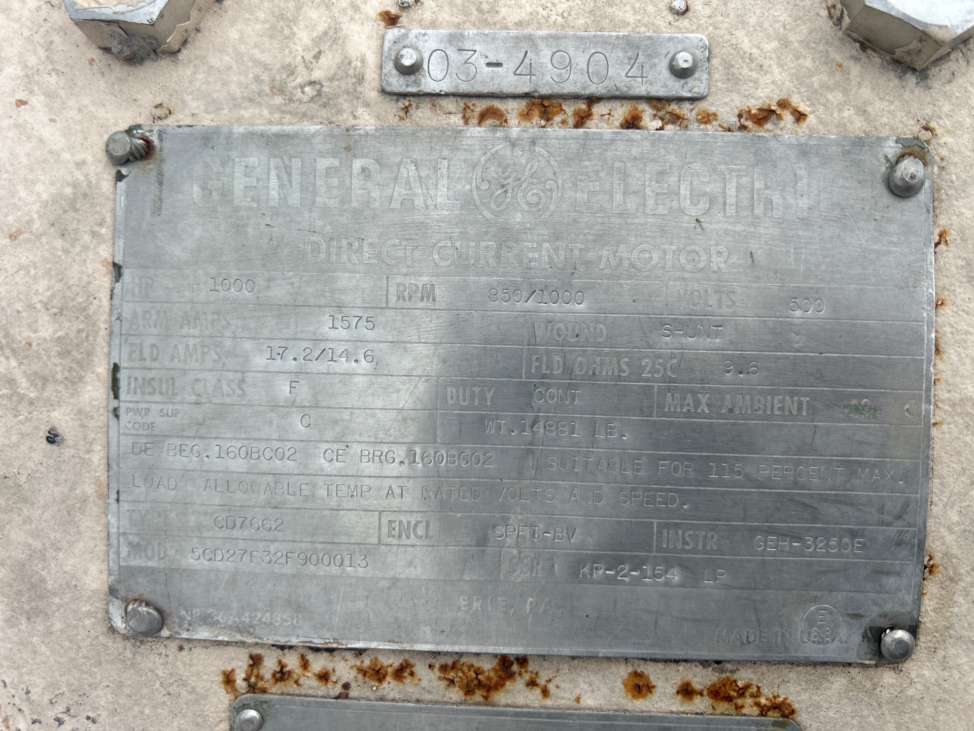 General Electric KP-2-154LP thumbnail 2