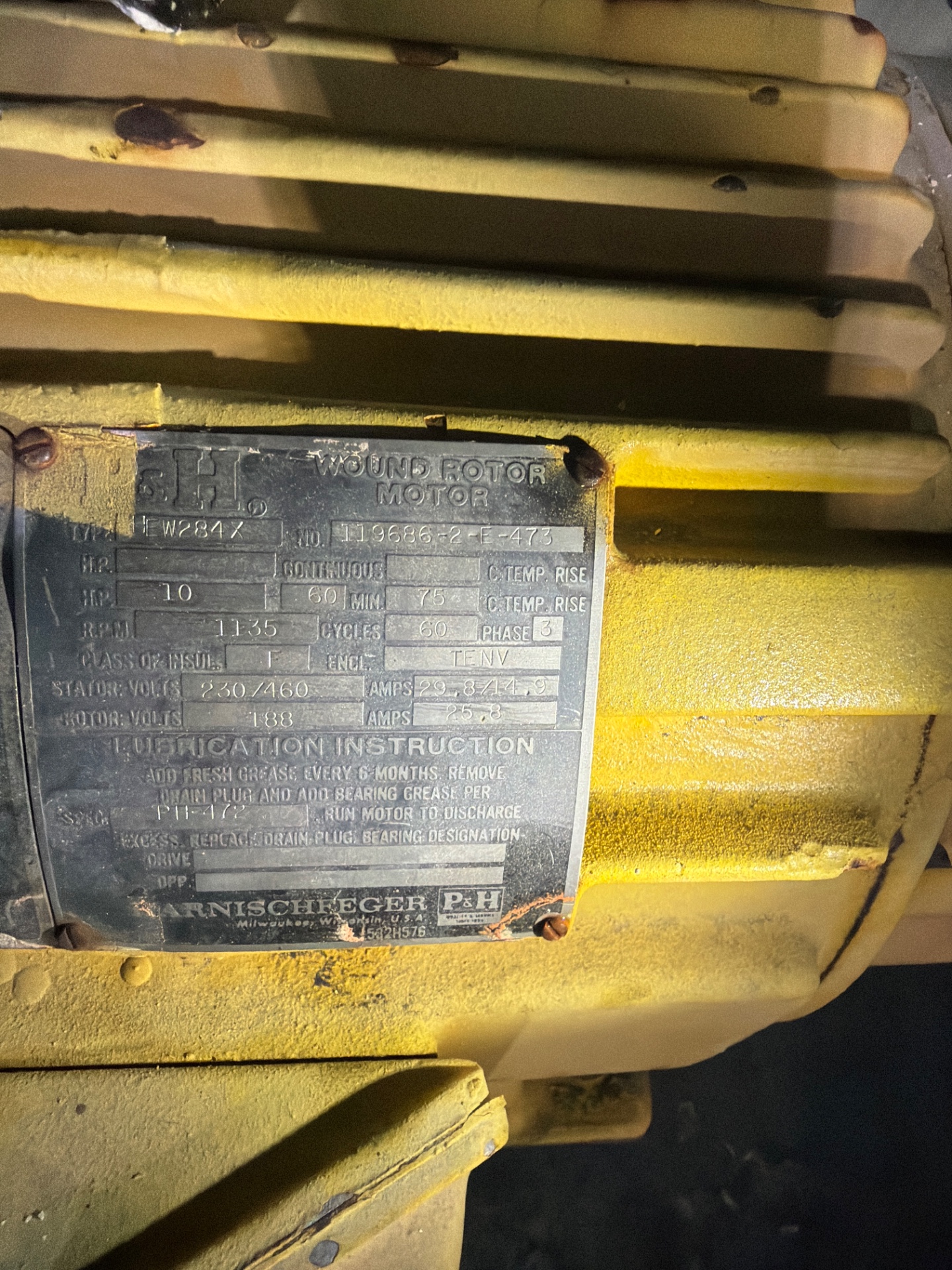 Wound Rotor / Slip Ring Motor inventory photo